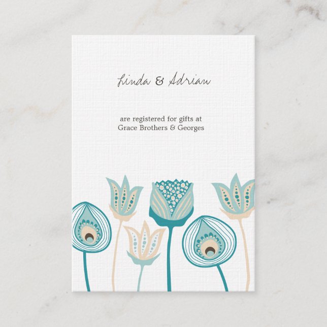 Enclosure Cards Directions Reception Wedding Cards (Front)