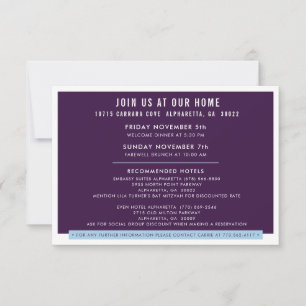 ENCLOSURE DETAILS fun block aubergine pale blue RS RSVP Card