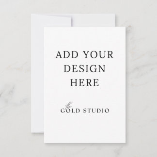 Enclosure or Response Card Template (3.5 x 5 inch)