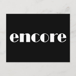 Encore Postcard