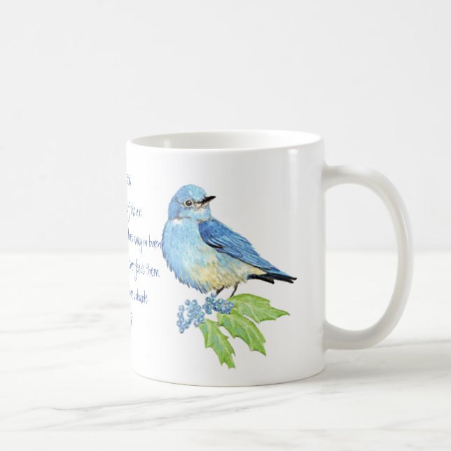Encoucouraging Scripture Matthew 6:26, Birds Coffee Mug (Right)