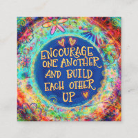 “Encourage One Another” Inspirivity Kindness cards