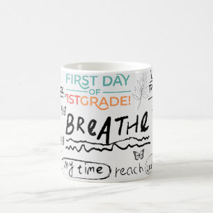 Encourage positivity and stress management coffee mug