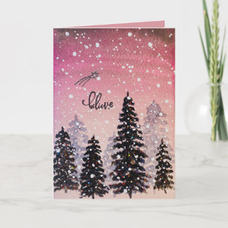 EncourageMe "Believe" Christmas Card
