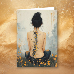 Encouragement and Support Wildflowers Within Card