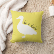 Encouragement Be A Duck Yellow