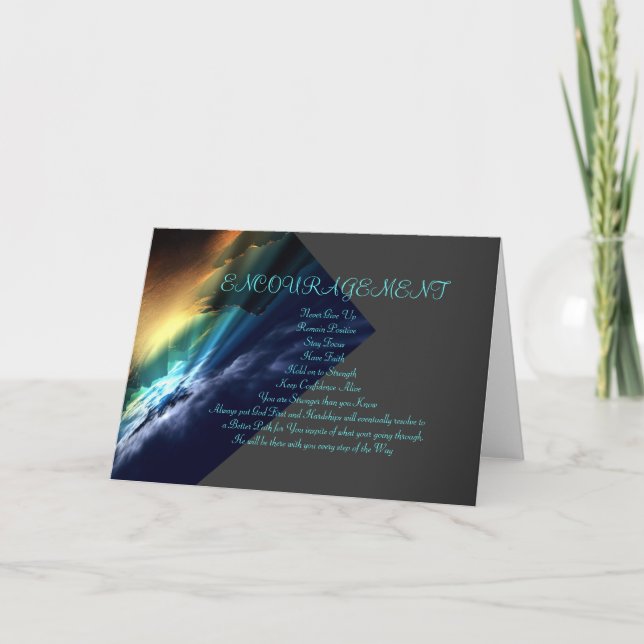 encouragement card (Front)