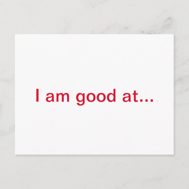 Encouragement card (Front)