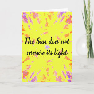 Encouragement Card and Inspirational Card