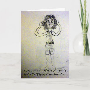 Encouragement card for the ill or cancer patients