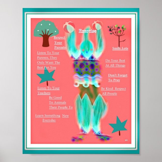 ENCOURAGEMENT FOR KIDS.. Poster (Front)