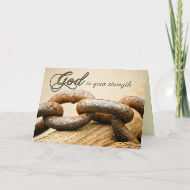 Encouragement for Strength Card (Front)