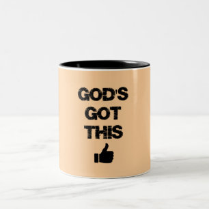 Encouragement: God's Got This Two-Tone Coffee Mug