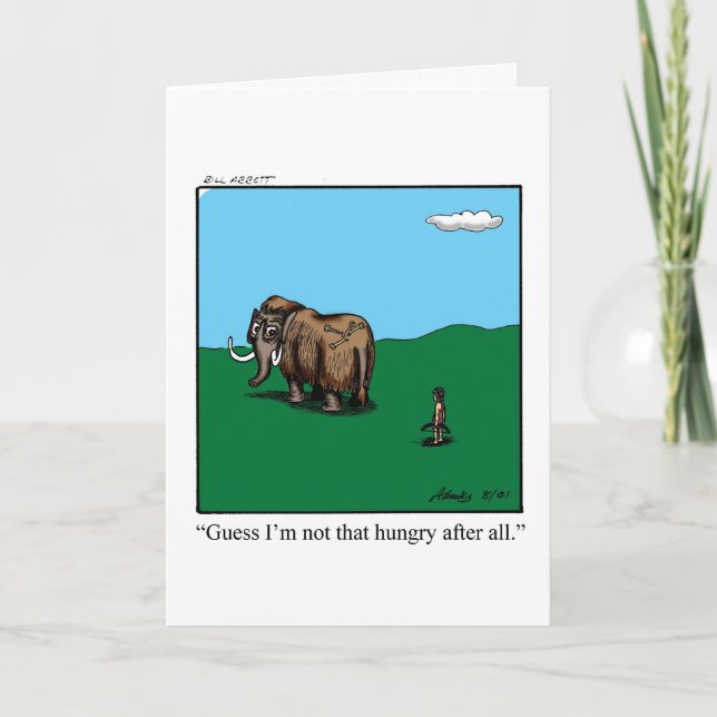 Encouragement Greeting Card Humour (Front)