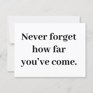 Encouragement Journey Card