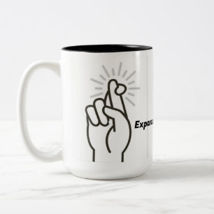 Encouragement, Motivation  Two-Tone Coffee Mug