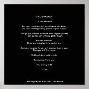 ENCOURAGEMENT POSTER