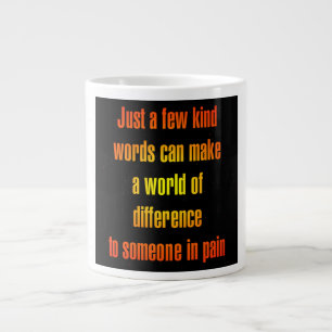 Encouragement Quote # 108 Large Coffee Mug