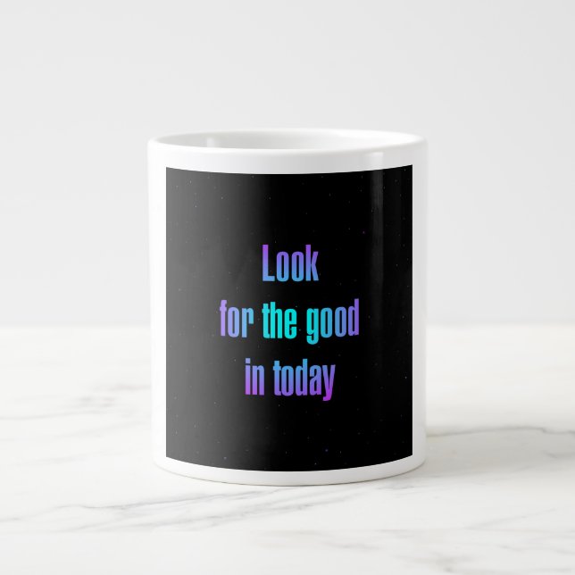 Encouragement Quote # 115 Large Coffee Mug (Front)
