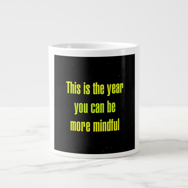 Encouragement Quote # 163 Large Coffee Mug (Front)