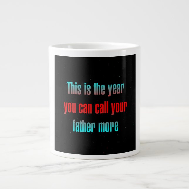 Encouragement Quote # 169-F Large Coffee Mug (Front)