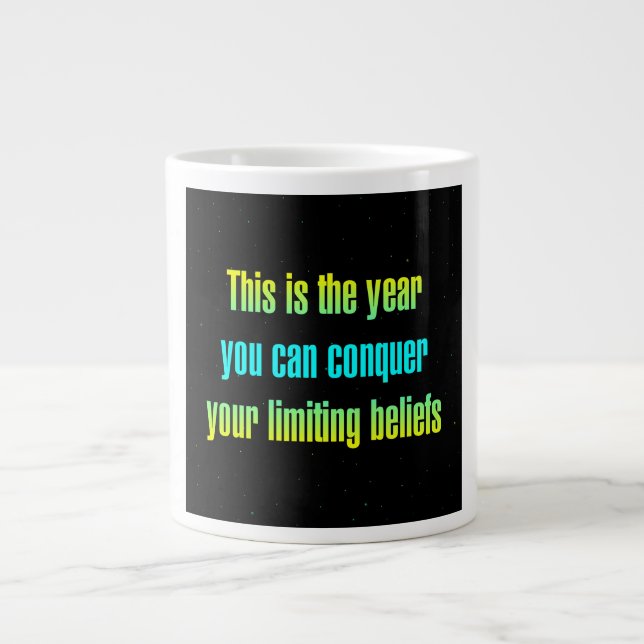 Encouragement Quote # 172 Large Coffee Mug (Front)