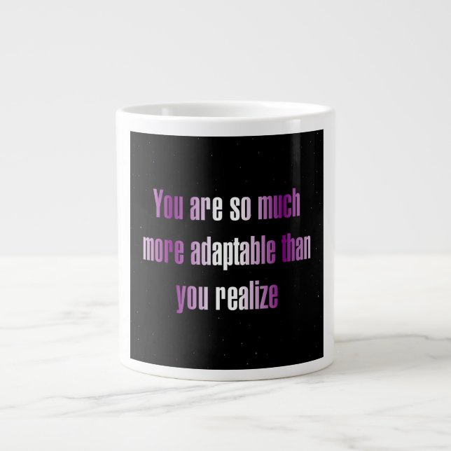 Encouragement Quote # 269 Large Coffee Mug (Front)
