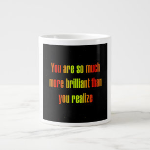 Encouragement Quote # 278 Large Coffee Mug