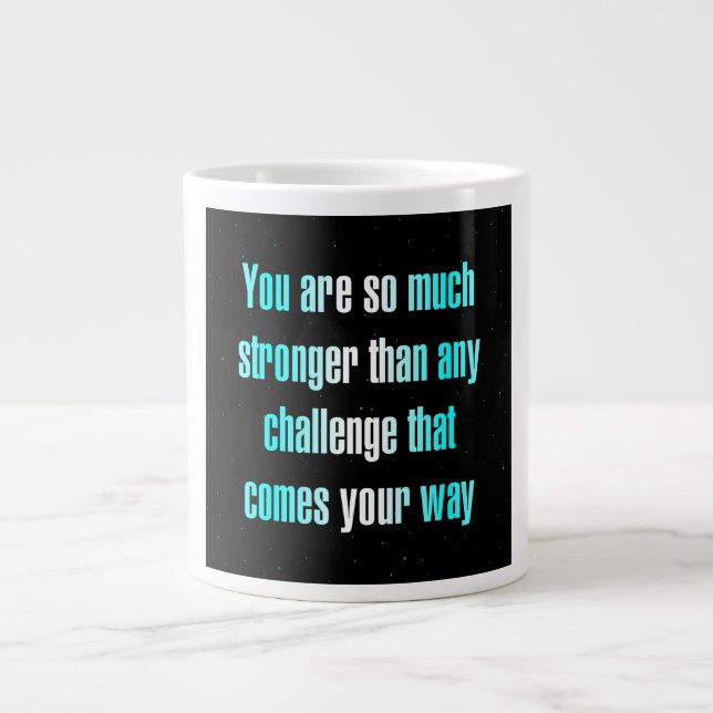 Encouragement Quote # 315 Large Coffee Mug (Front)