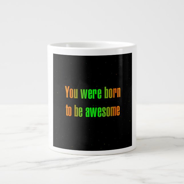 Encouragement Quote # 342 Large Coffee Mug (Front)