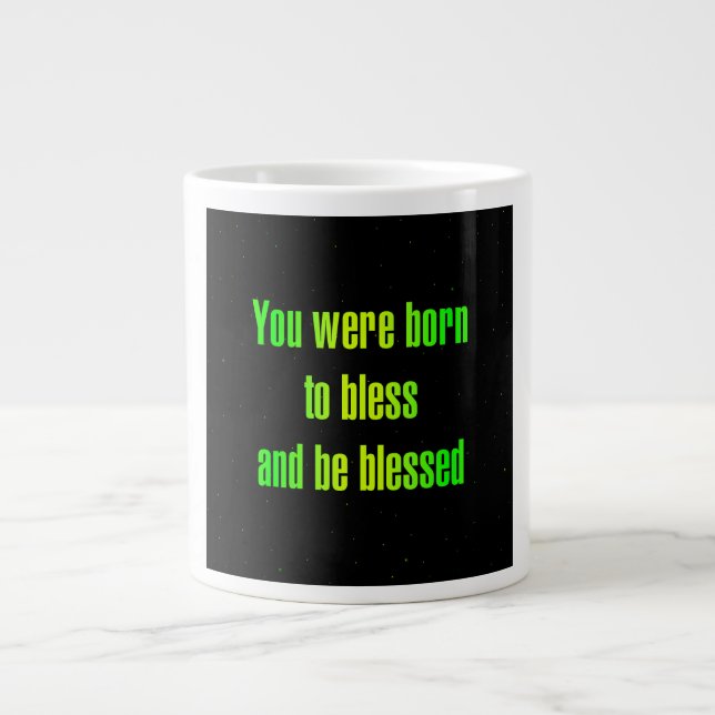 Encouragement Quote # 347 Large Coffee Mug (Front)