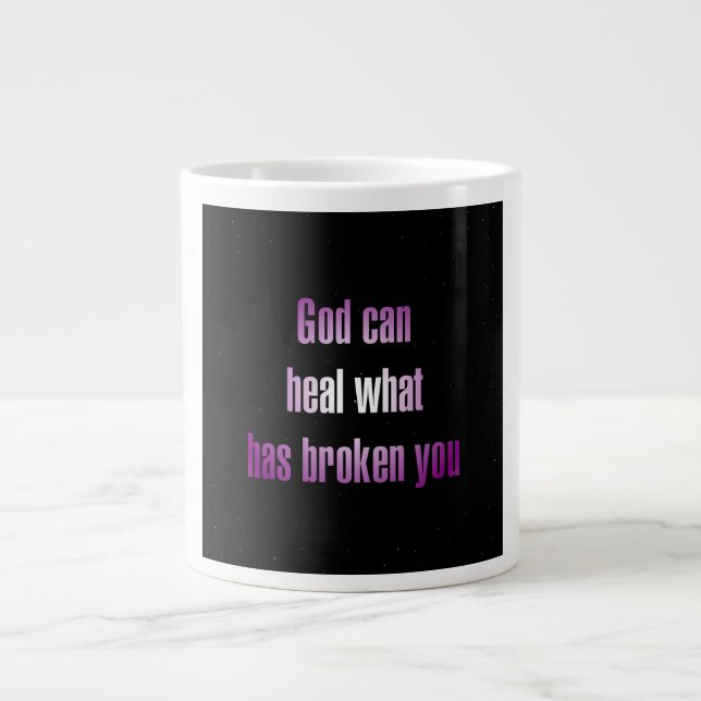 Encouragement Quote # 41 Large Coffee Mug (Front)