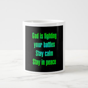 Encouragement Quote # 54 Large Coffee Mug