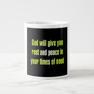 Encouragement Quote # 80 Large Coffee Mug