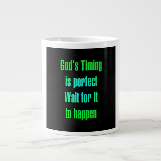 Encouragement Quote # 94 Large Coffee Mug (Front)
