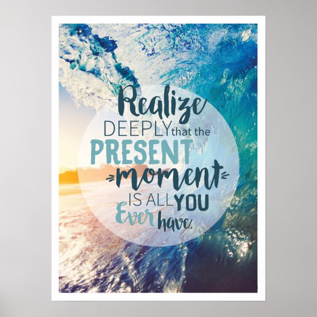 Encouragement Success Life Tips Quote Art Poster (Front)