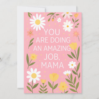  Encouragement Support Card - Postpartum New Mom