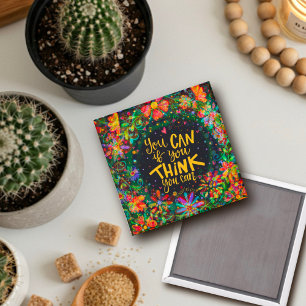Encouragement Think you Can Inspirivity Magnet