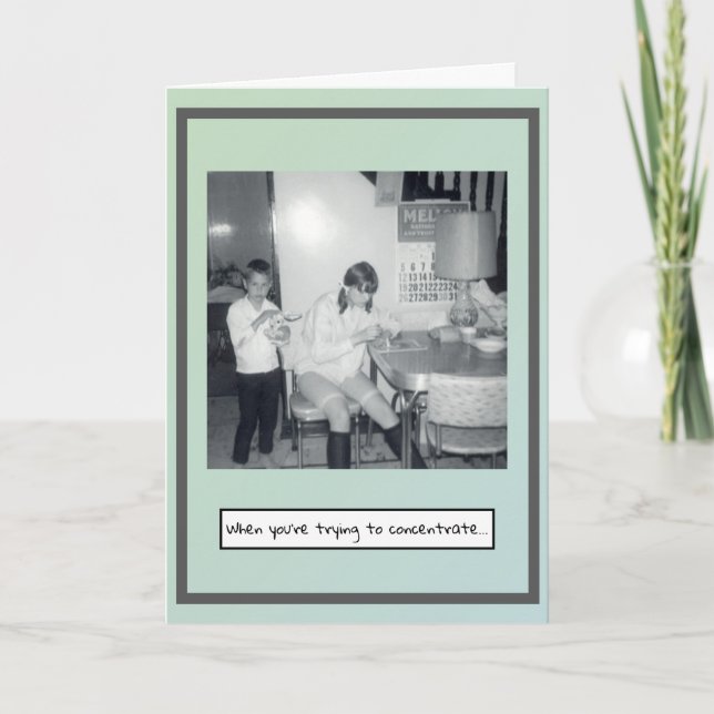 Encouragement To Meet Goals Card (Front)