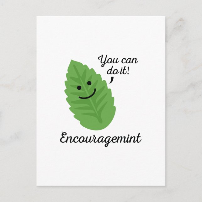 Encouragemint Postcard (Front)