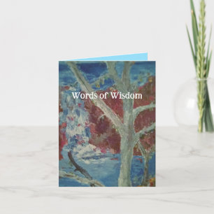 Encouragemnet G Card  : Words Of Wisdom