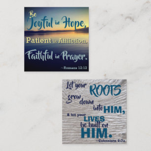 Encouraging Bible Verse Memorisation Cards