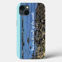 Encouraging Bible Verse Photo of Atlantic Ocean