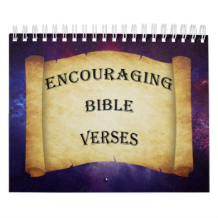 Encouraging Bible Verses - Small Calendar