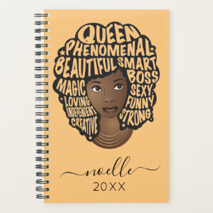 Encouraging Black Women, Yellow Planner