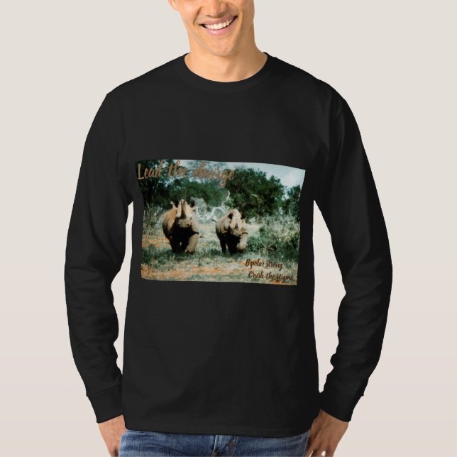 encouraging design for bipolar awareness T-Shirt (Front)