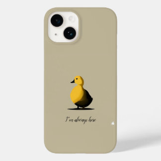Encouraging Duck iPhone Case