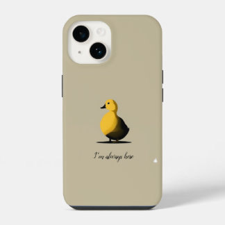 Encouraging Duck iPhone Case