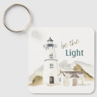 Encouraging Faith Quote ‘Be the Light’ Lighthouse