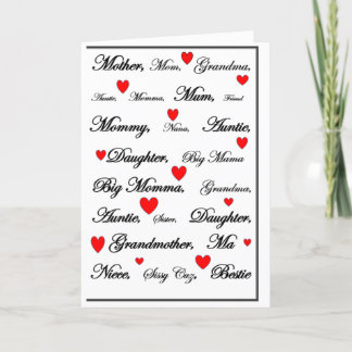 encouraging, hope, inspiration, mother's day thank you card